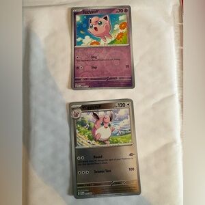 Jigglypuff & Wigglytuff Trading Pokémon Cards